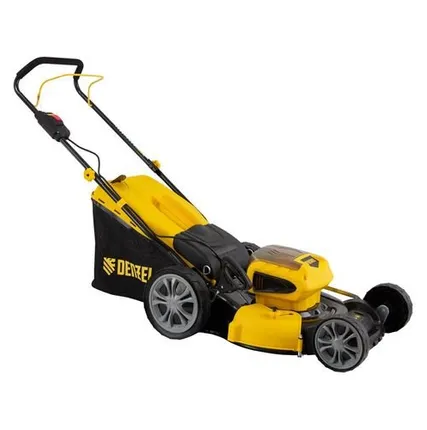 Фото №2 Бензиновая газонокосилка GLD-520SP-BS, 163 см3, Briggs Stratton, ширина 52 см, привод, 60 л Denzel