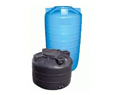 фото Бак д/воды ATV-200 (черный) с поплавком (740х570) Россия