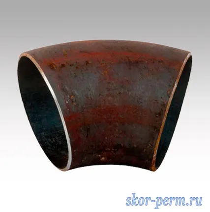 Фото №0 Отвод стальной крутоизогнутый 45° Ду 133х4,0 приварной