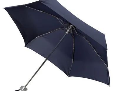 фото Складной зонт Alu Drop, 5 сложений, механический, синий