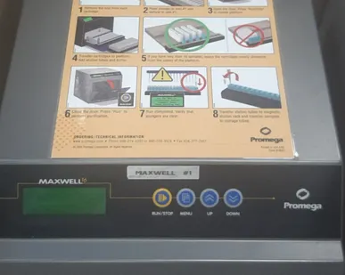 фото Система выделения нуклеиновых кислот Maxwell Promega Б/У в Москве