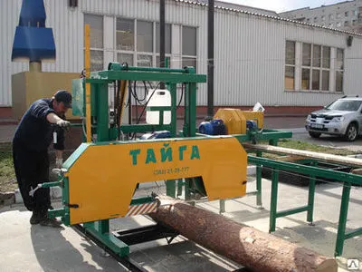 Фото №0 Ленточная пилорама Тайга Т-2М