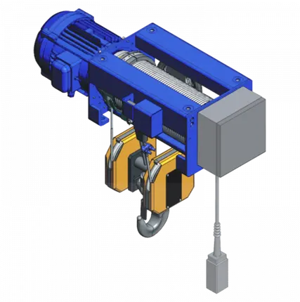 Фото №0 Электротельфер VAT4521E3NS (г/п 10 тн, в/п 9 м), стационарный