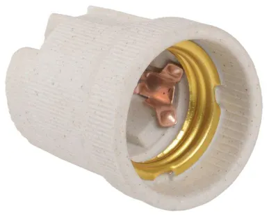 фото Патрон электрич. E27 Пкр27-04-К43 подвесной керамич. (с этикет.) ИЭК EPC10-04-01-K01