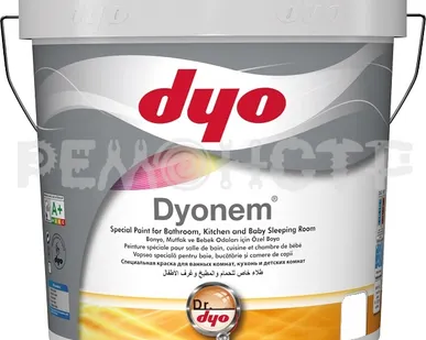 фото Краска вд интер  2,5л д/влаж помещ мат DYONEM (разб до 10%) DYO (2) П