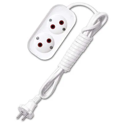 Фото №0 Удлинитель 2х2м без заземл. 6А IP20 У6-011 ШВВП 2х0.75 UNIVersal 9631911