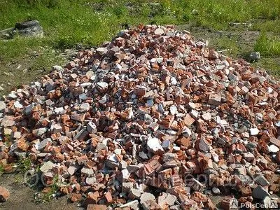 Фото №0 Битый кирпич