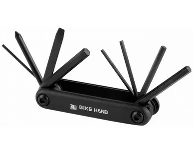 фото Набор ключей складной YC-270 Bike Hand (8 ключей) чёрный