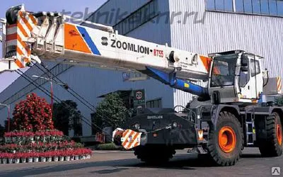 Фото №0 Китайский КРАН ZOOMLION RT55 полноприводный кран Китай 55 т.