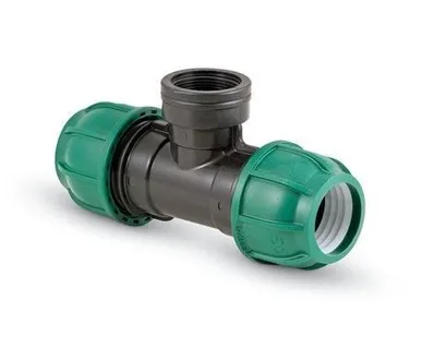 фото Тройник с внутренней резьбой 32x1"x32