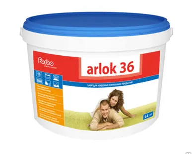 фото 36 Arlok 3 кг клей-фиксатор для напольных покрытий.