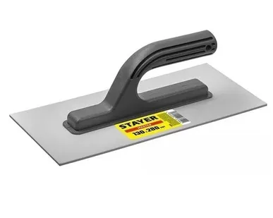 фото Гладилка STAYER прямая 130*280 мм. с пласт. ручкой