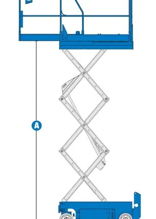 Фото №0 Ножничные электрические подъемники Genie GS-1932 в аренду