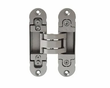 фото Скрытая петля универсальная OTLAV INVISACTA 3D серебро матовое