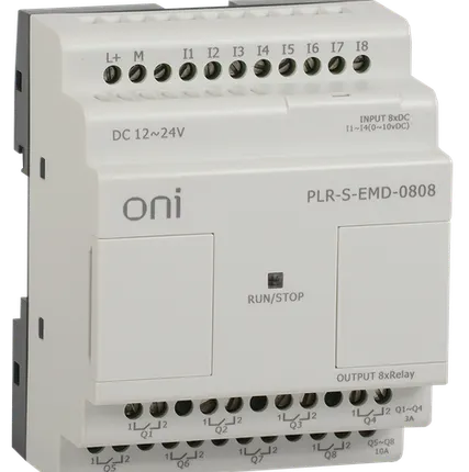 Фото №0 Логическое реле PLR-S, 8DI/8DO серии ONI, PLR-S-EMD-0808
