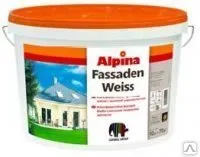 Фото №0 Alpina Fassadenweiss Base 1 краска для наружных и внутренних работ