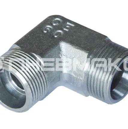 Фото №0 103823.1 - Фитинг соединитель трубок угловой 38S (М52х2 - М52х2), 420 бар