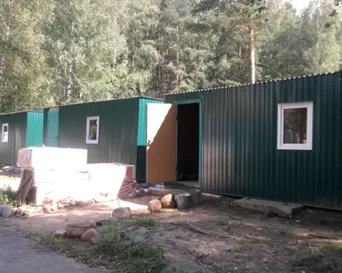 фото бытовки строительные