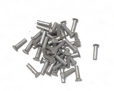 фото Заклепка под молоток с потайной головкой 4х16 алюминиевая, ГОСТ 10300 (DIN 661), 100 шт.