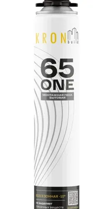 Фото №0 Профессиональная монтажная пена KRONbuild всесезонная Ultra 65