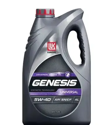 Фото №0 Моторное масло LUKOIL 3148631 5W-40 полусинтетическое 4 л