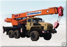 фото Аренда автокрана Урал 25 тонн