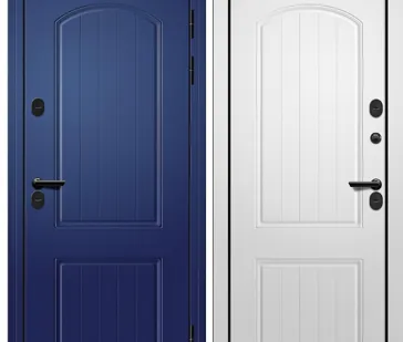 фото СЕЙФ-ДВЕРИ Триера-200 NEW Холст белый/Холст белый