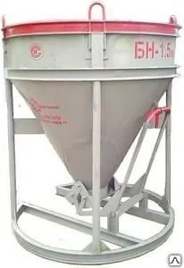 фото Бадья для бетона Рюмка БН 1,5