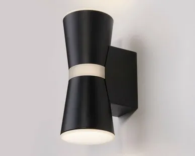 фото Настенный светодиодный светильник Viare LED MRL LED 1003 черный