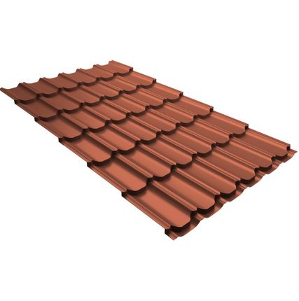 Фото №0 Металлочерепица Kvinta Plus Cuprum Steel