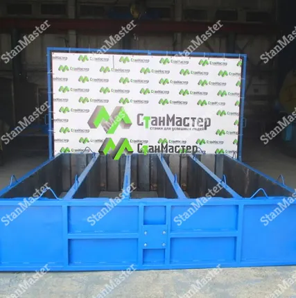 Фото №0 Металлоформа для изготовления фундаментных блоков ФБС на 5 изделий в Димитровграде