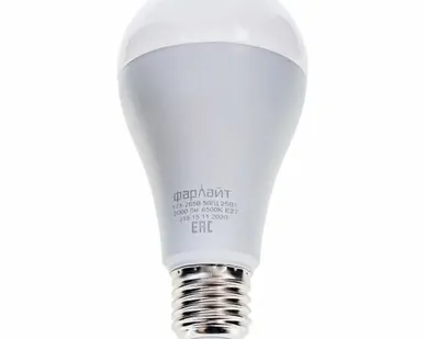 фото Лампа LED A70 25Вт, Е-27, 6500К, 2000Лм /ФАРЛАЙТ