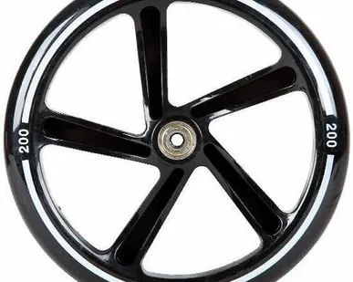 фото Колесо для самоката, 250х40 мм, PU, ABEC-7, черный (Колесо для самоката, 250х40 мм, PU, ABEC-7, черный)