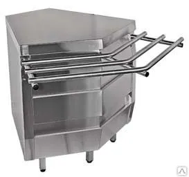 фото ВЕГА Прилавок угловой внешний комплект 3ПУ-90Н Внешний угол = 90 град.