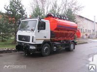 фото КО-806-21 на шасси МАЗ 5340В2-485 Евро-4 (ПМ+отв.+щетка)