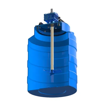 Фото №7 Емкость V 100 литров с лопастной мешалкой