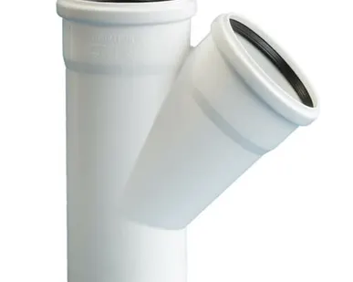 фото Тройник бесшумный ПП 110 (45°) Политэк