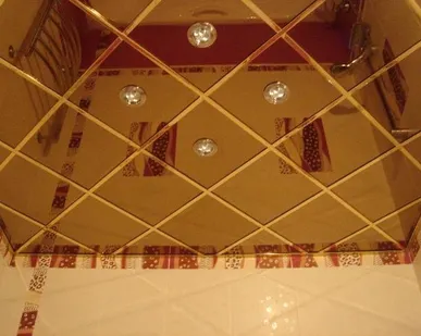 фото Потолочная плита SKY TY (золото) - 34шт