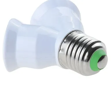 фото Переходник с Е27 на 2хЕ27