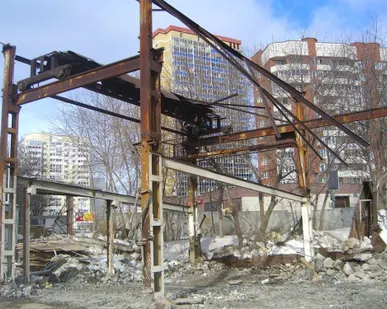 фото Опоры для Ангара 42х12х7.5м б/у