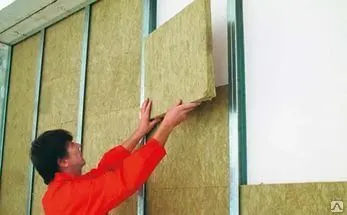 Фото №0 Утепление стен до 100 мм