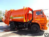 фото Мусоровоз МКЗ-4609 (МК-4444-16) на ш. КАМАЗ-53605-3954-19  (б/у кузов, порт