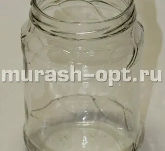 фото Банка стеклянная 0,7л винтовая горловина 1-82 (16)