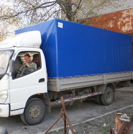 Фото №0 Тент на китайский грузовой автомобиль