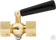 фото Трехходовой кран для неагрессивных жидкостей (РОСМА)