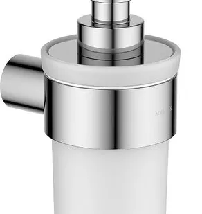 фото Дозатор для жидкого мыла Aquatek Лира хром/белый AQ4405CR