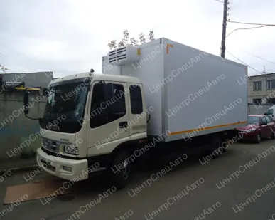 фото Автофургон рефрижератор на шасси FOTON 1093 с ХОУ Dongin Thermo DM-500H, 4х2.