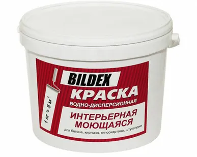фото Краска BILDEX интерьерная акриловая, 14 кг, ЛКЗ 8