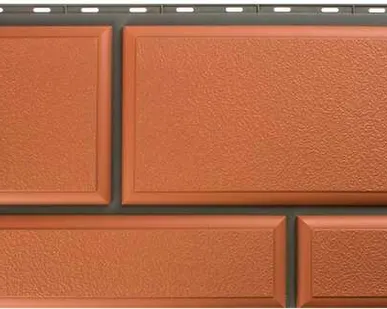 фото Фасадная панель Камень Флорентийский (терракотовый)