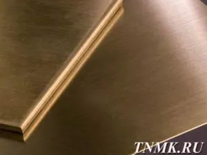 фото Лист бронзовый 18 мм БрНБТ